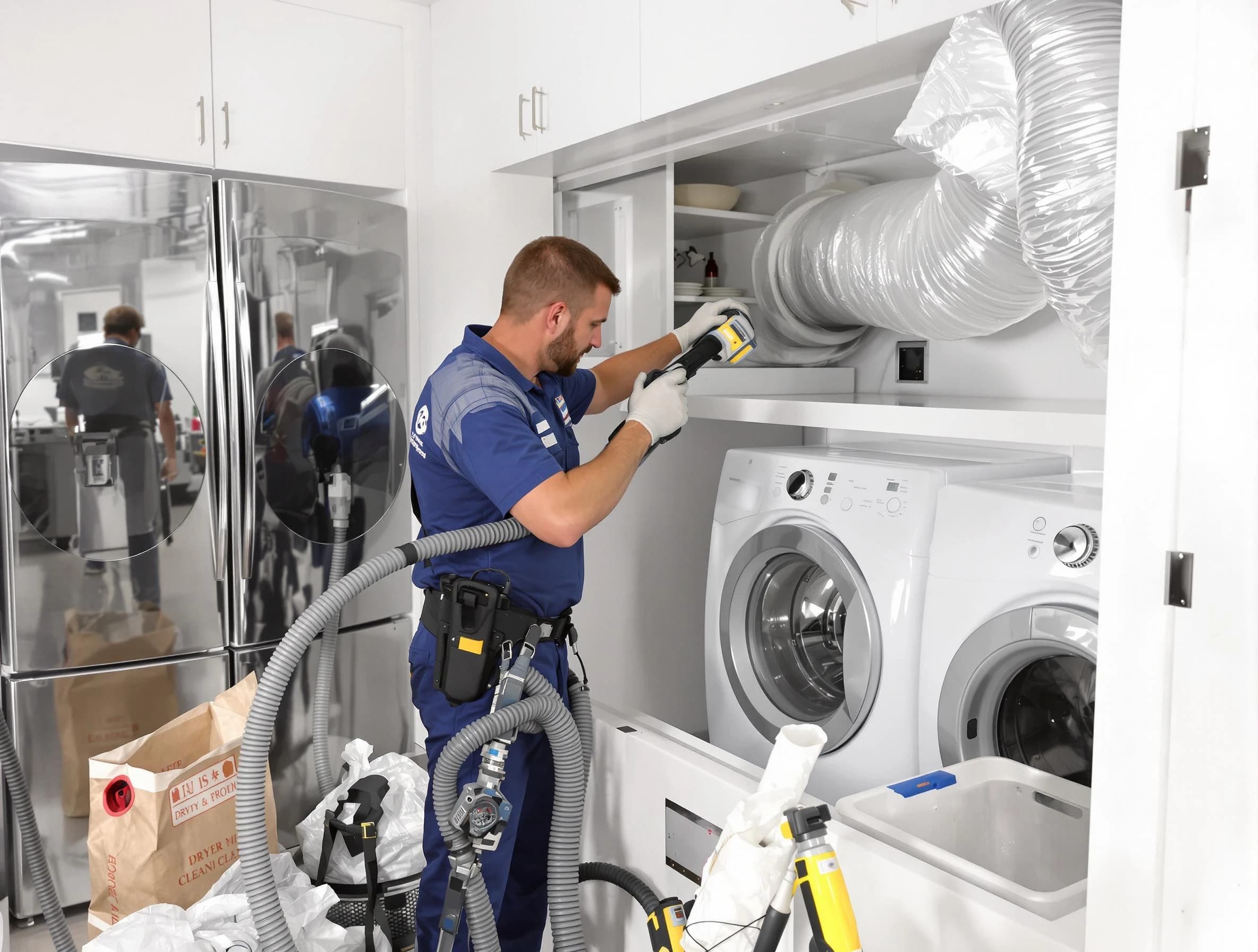 Professional duct cleaning by Lindon Dryer Vent Cleaning in Lindon