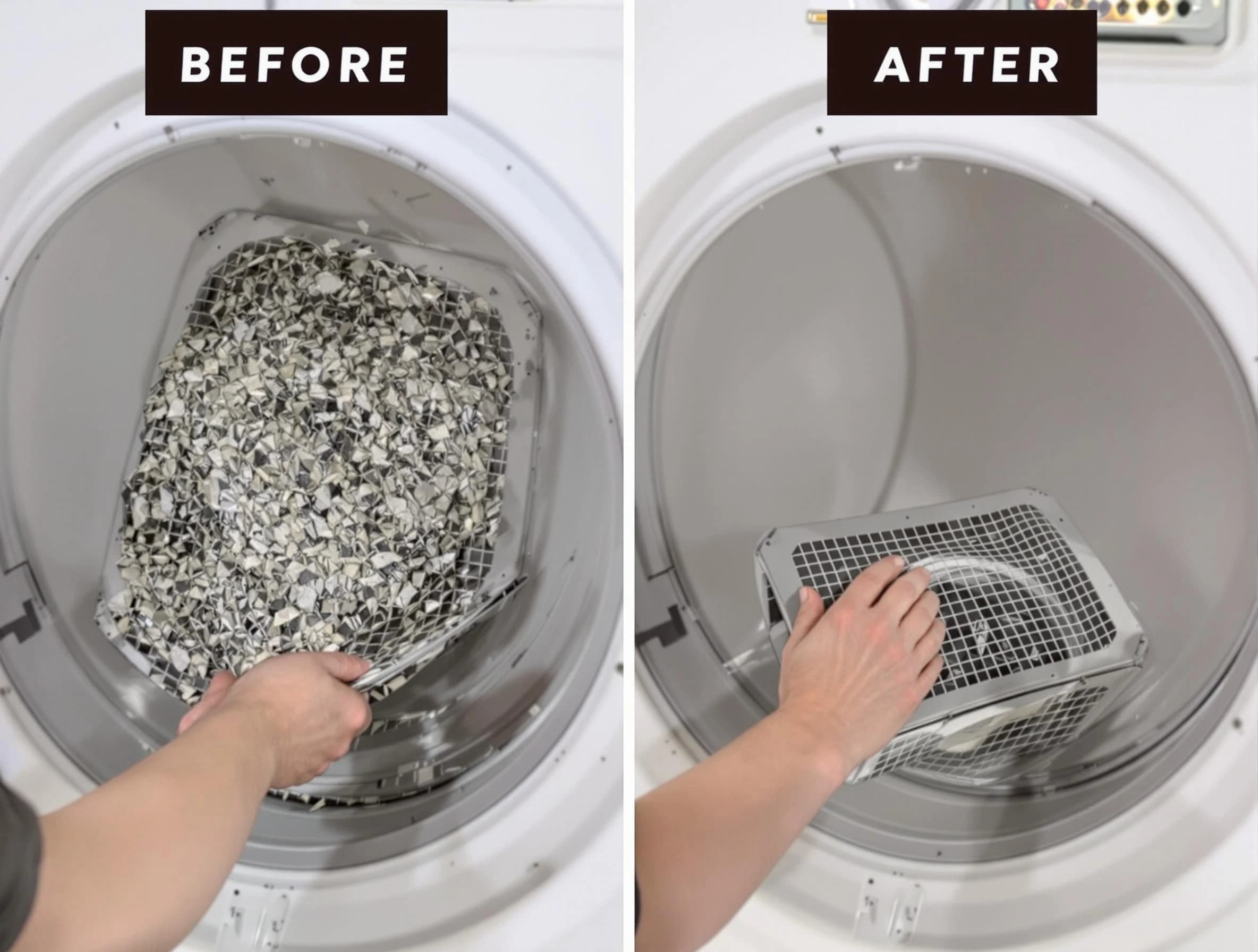 Professional lint trap cleaning by Lindon Dryer Vent Cleaning in Lindon
