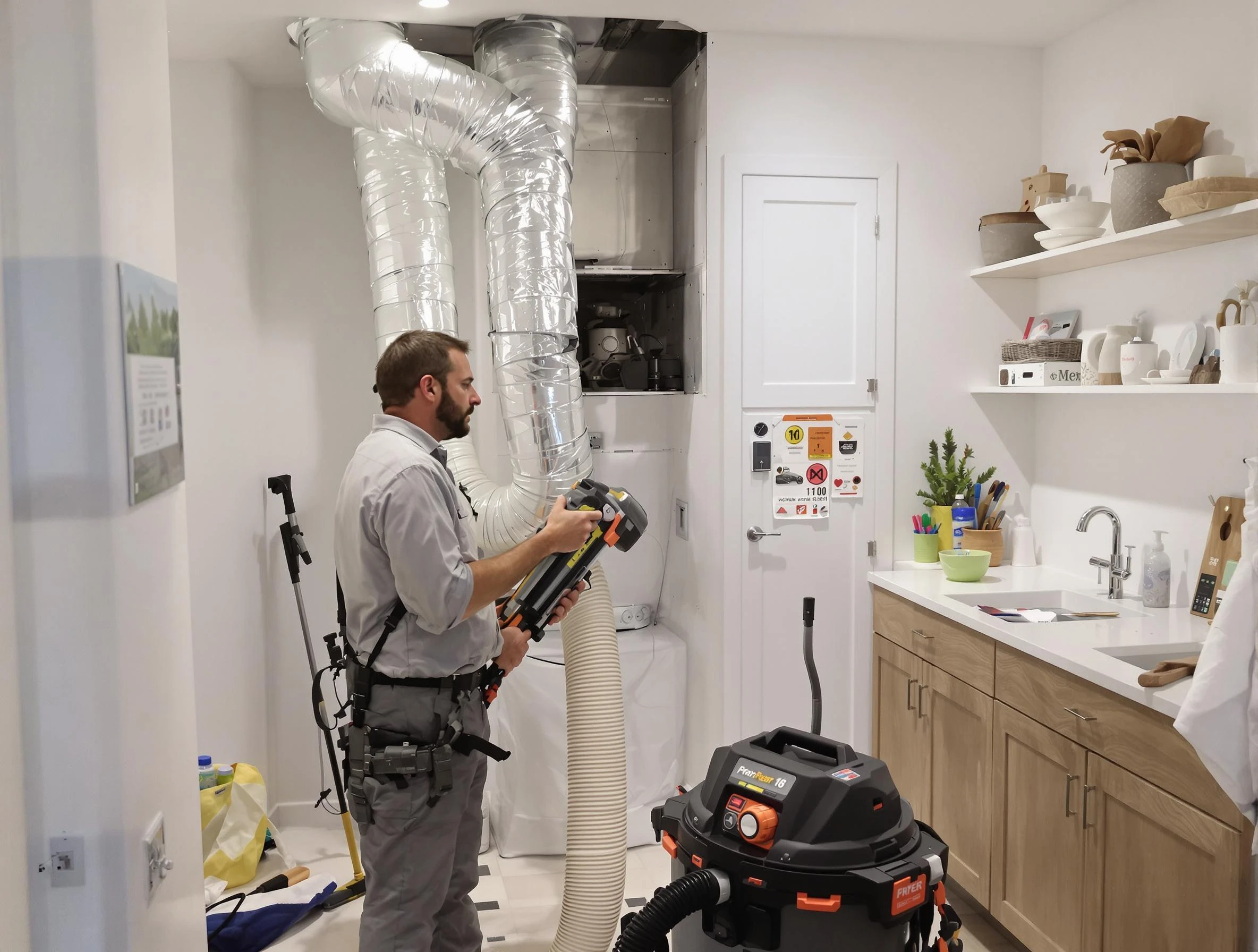 Clogged Dryer Vent Cleaning in Lindon