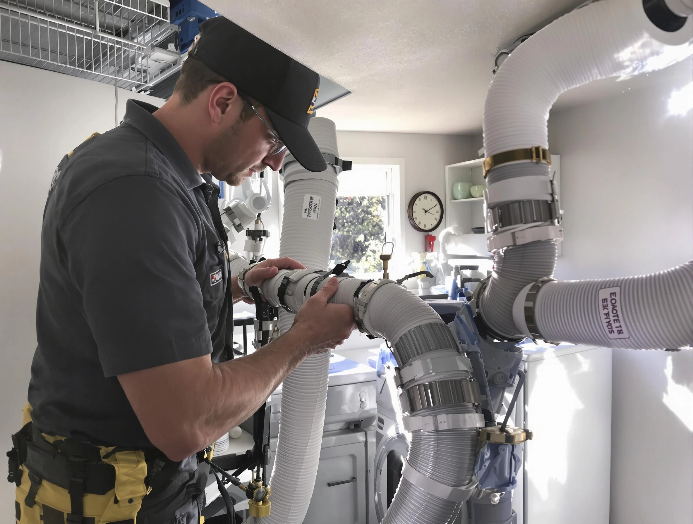 Dryer Vent Hose Installation in Lindon