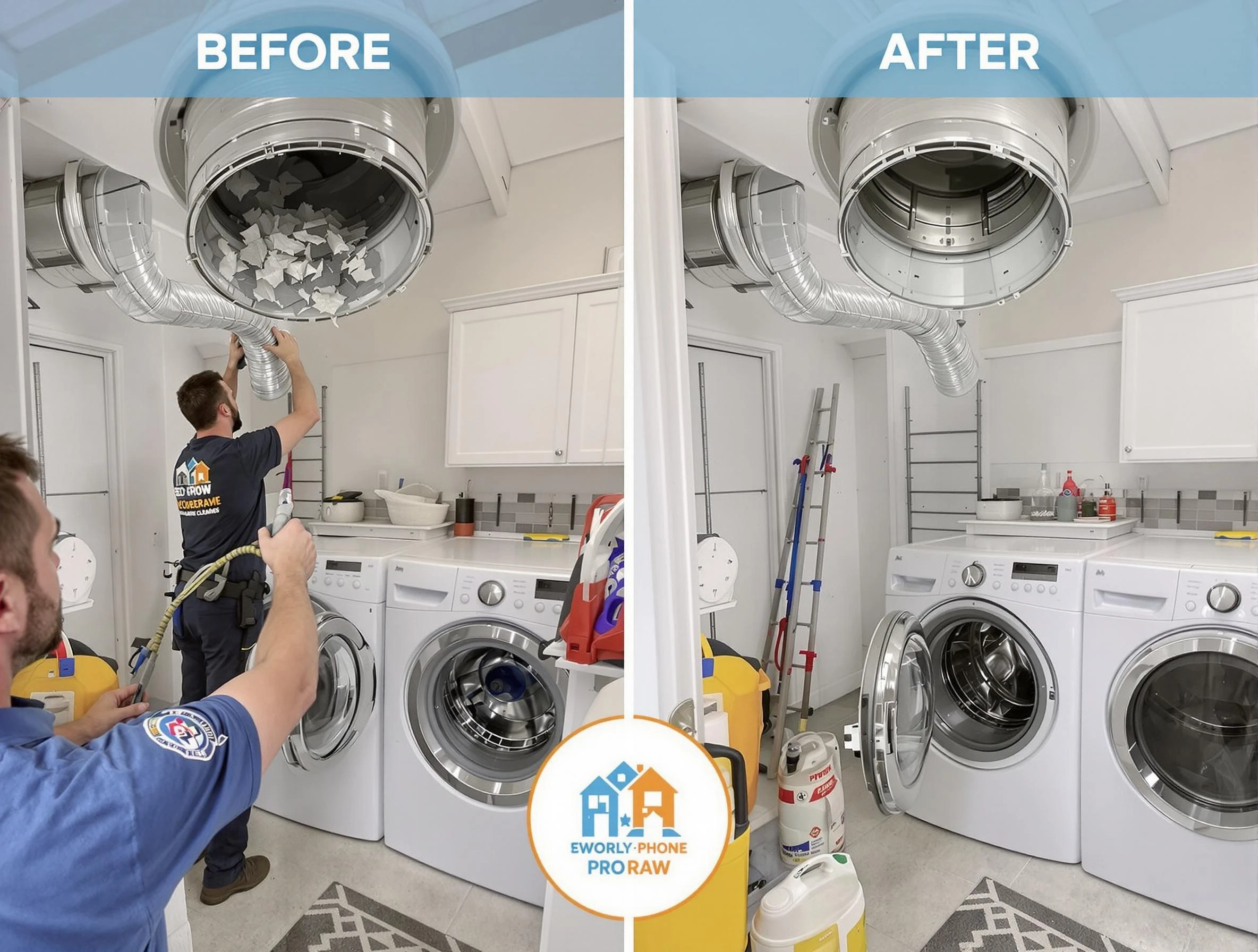 Residential dryer vent cleaning by Lindon Dryer Vent Cleaning in Lindon